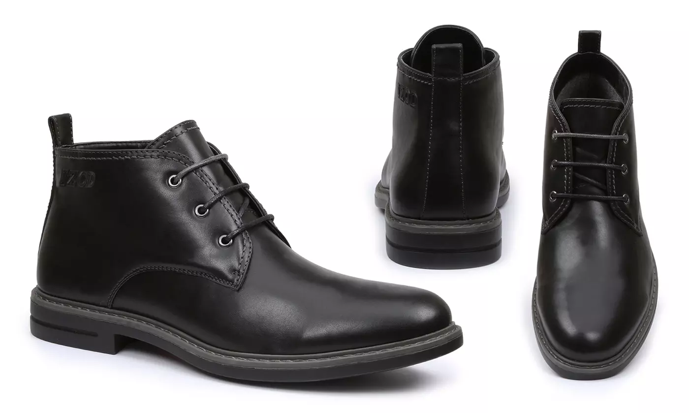 Izod Men\'s Chukka Black Boot‎ IZOD Men main image 4