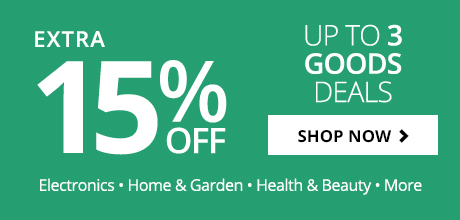 Extra 15% Off Goods