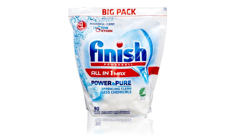 Image 3: 90 Finish Dishwashing Tablets