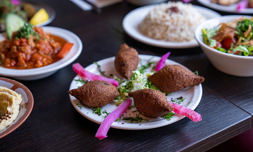 Image 4: Two-Course Meal for Two or Four at Shawarma Hut