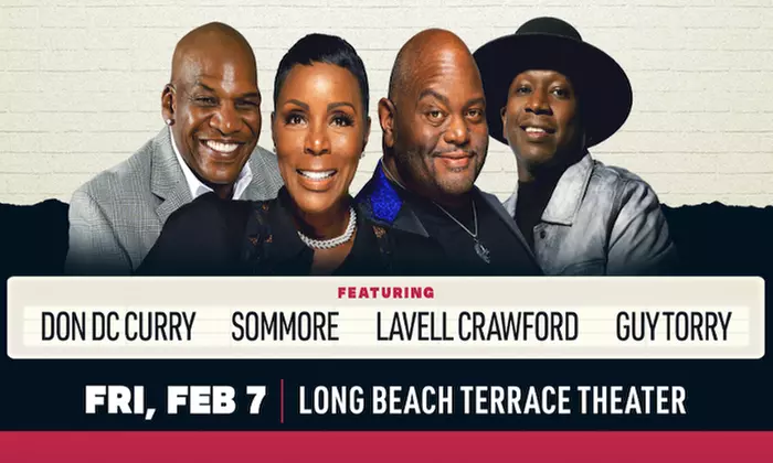 Legends of Laughter ft. Don DC Curry, Sommore, Lavell Crawford, Guy Torry on Feb. 7, 2025 at 8 p.m. - Second Medium
