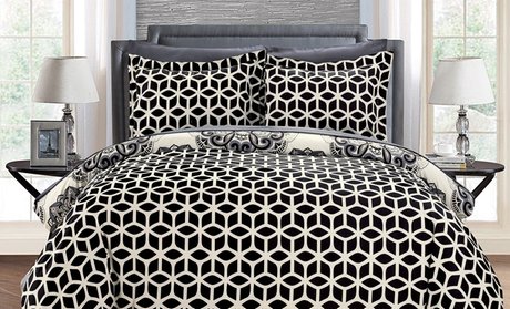 Andorra Reversible Duvet Cover Set