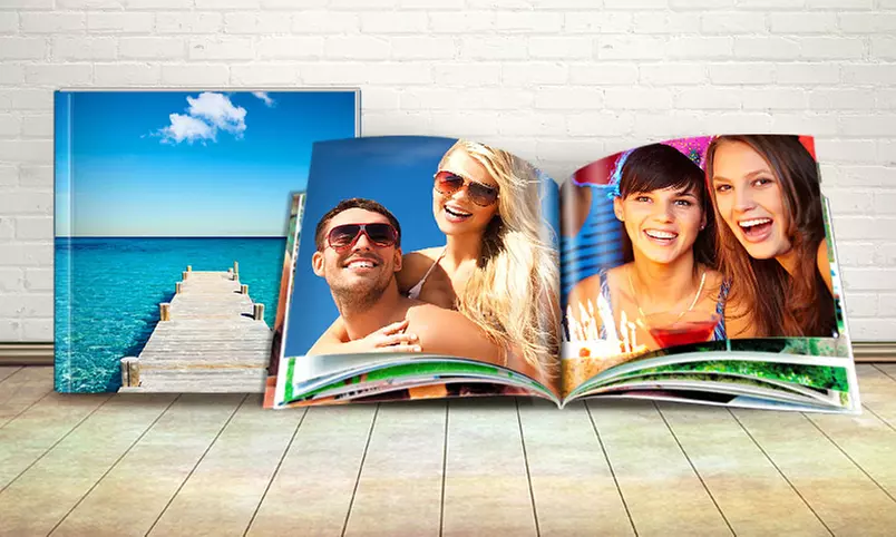 Personalized Photo Book from Printerpix (Up to 64% Off). Three Options Available.   - Primary Image
