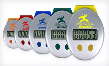 $10 for a Walking Buddy Pedometer ($24.95 Value). Five Colors Available. Shipping Included. - Primary Image