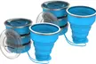 Wakeman Collapsible Reusable Travel Cups (4-Pack) - Second Medium