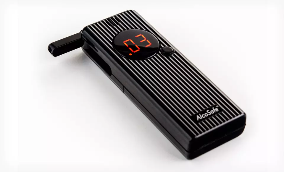 $24.99 for an AlcoSafe Digital Breath Alcohol Tester ($59.99 List Price). Free Shipping. - Second Medium
