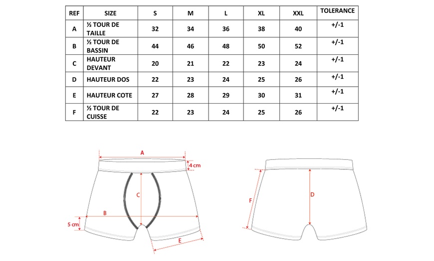 Image 2: Lot de 5 boxers Freegun imprimé drapeau 