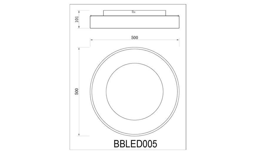 Image 16: Lampadari e plafoniere LED