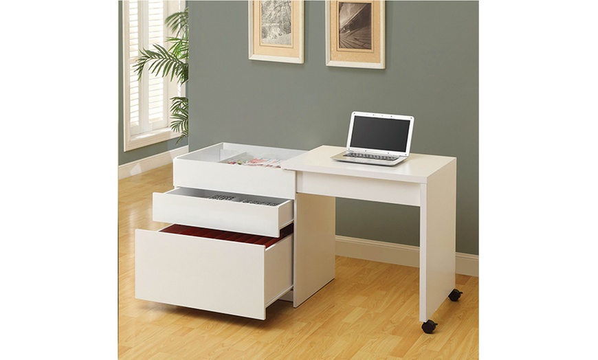 Image 5: Convertible Office Desk