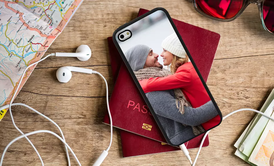 Personalized Silicone iPhone Cases from Picture It on Canvas (Up to 87% Off). Two Options Available. - Second Medium