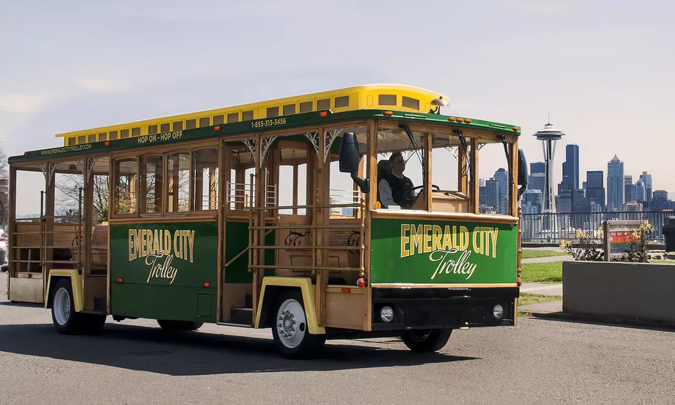 One-Day Trolley Tour for One, Two, or Four from Emerald City Trolley (Up to 38% Off)  - Primary Image