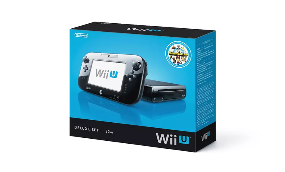 Nintendo Wii U 32GB Console with Mario Kart 8 and Nintendo Land (Refurbished) - Second Medium