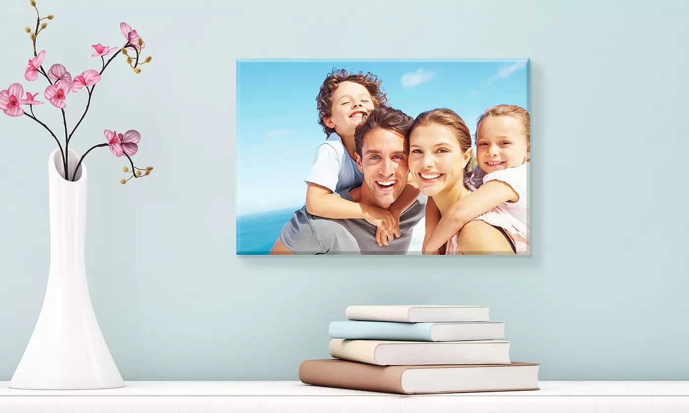Custom 8"x12" Gallery-Wrapped Photo Canvas from Fabness (Up to 84% Off) - Primary Image