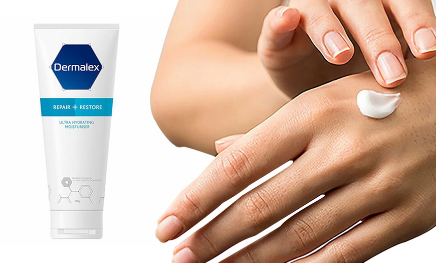 Image 2: Dermalex Repair + Restore Ultra Hydrating Moisturiser 200g