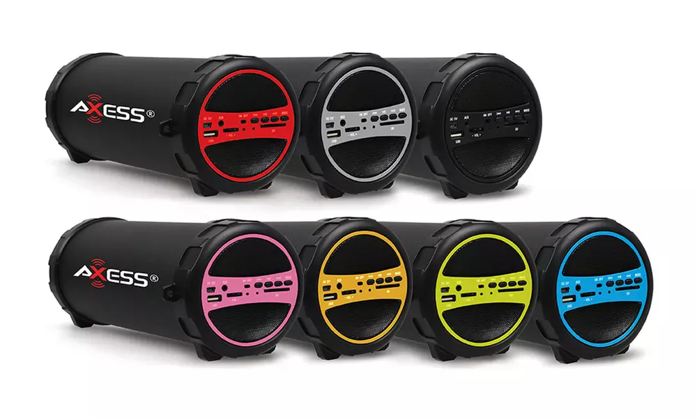 Axess 2.1-Channel Wireless Bluetooth Portable Speaker With FM, SD, USB & AUX Inputs  - Primary Image