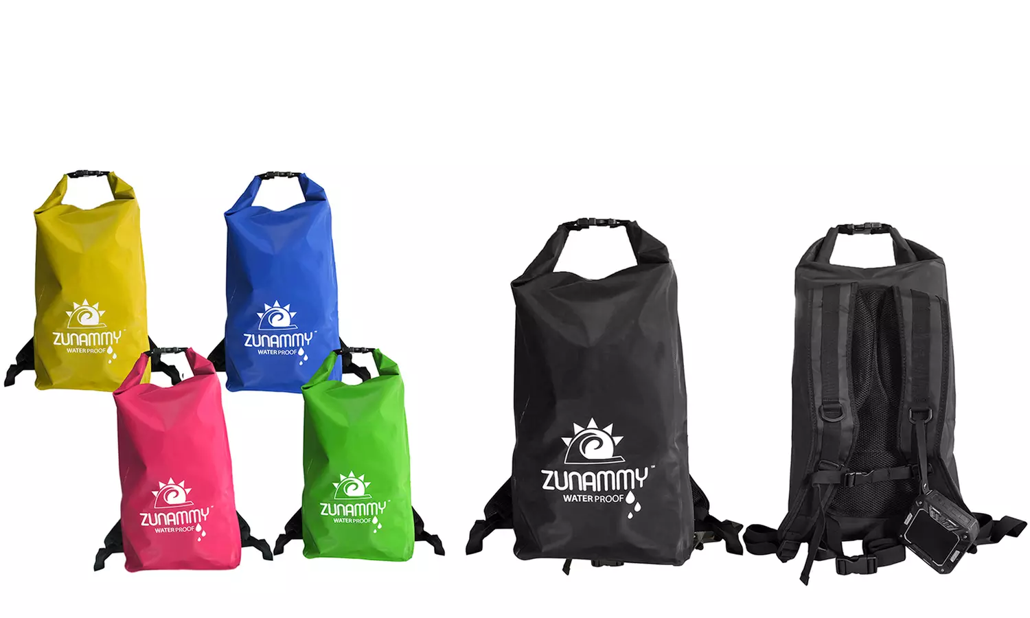 Large Waterproof Floating Duffel Dry Bag with Back Straps (30L, 40L) - Primary Image