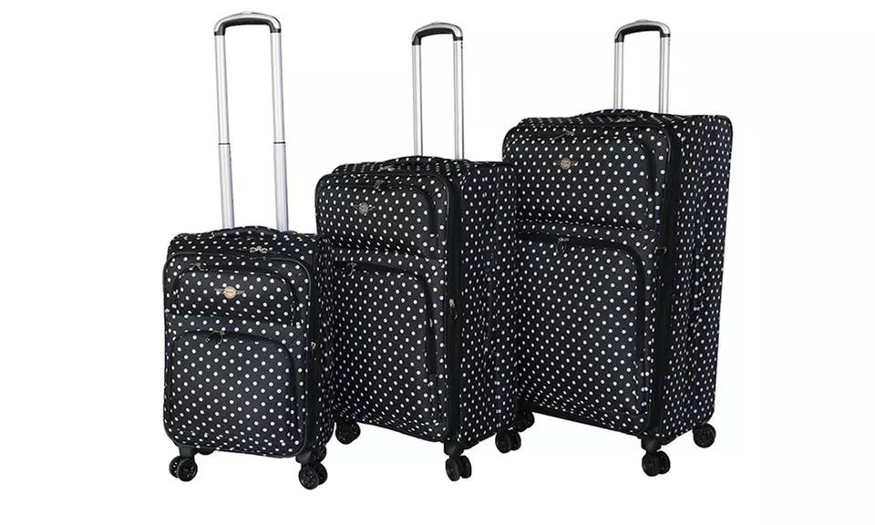 Rivolite Soft-Side 3-Piece Spinner-Luggage Set - Second Medium