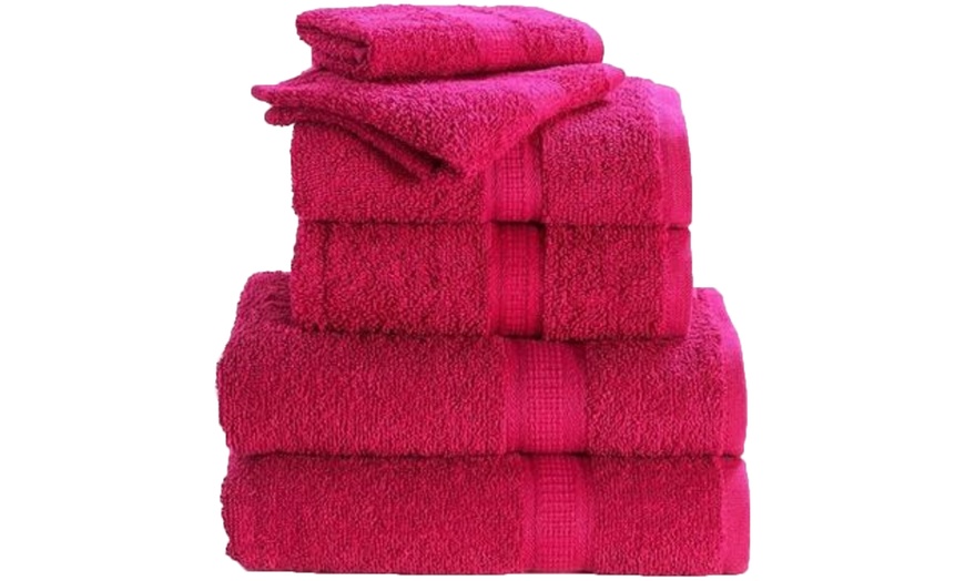 Image 7: Six-Piece Cotton Towel Bale Set