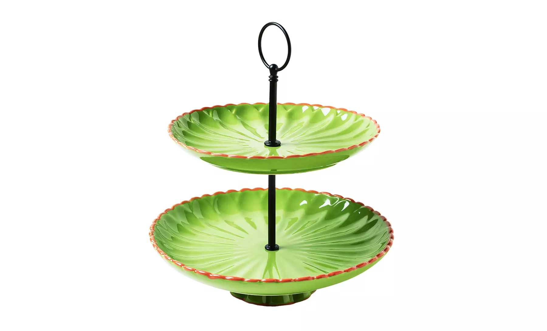 TTU Two-Tier Serving Dish. Four Colors Available. Free Returns. - Second Medium