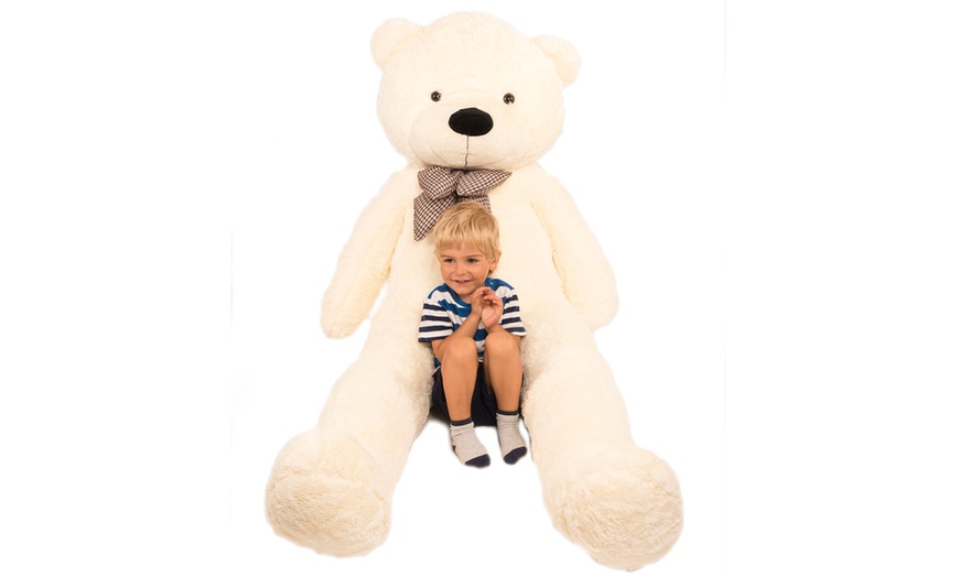 Image 9: Oversized Soft Teddy Bear