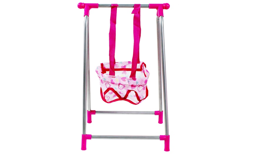 Image 4: Five-in-One Baby Doll Play Set