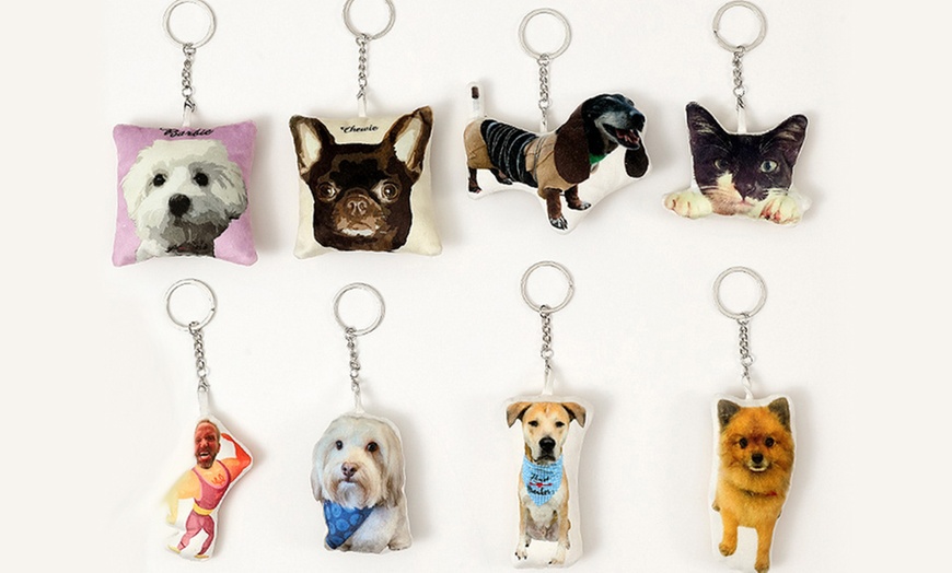 Image 8: One or Two Custom Photo Acrylic Keychains or Custom 3D Photo Keychains