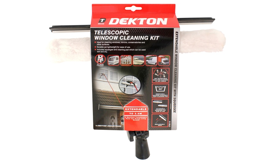 Image 4: Dekton Telescopic Window Cleaner