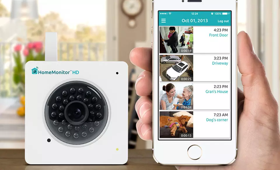 Y-Cam HomeMonitor HD WiFi Indoor Security Camera - Primary Image