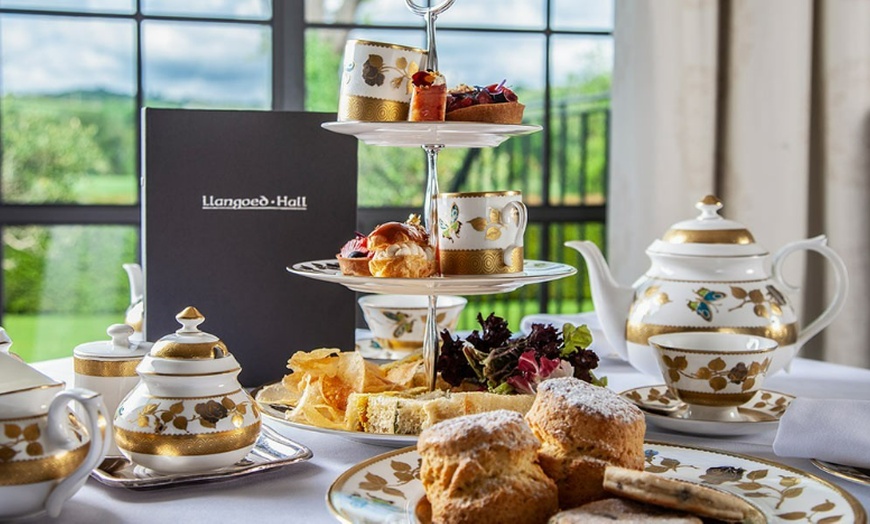 Image 1: Up to 50% Off on Afternoon Tea at Llangoed Hall