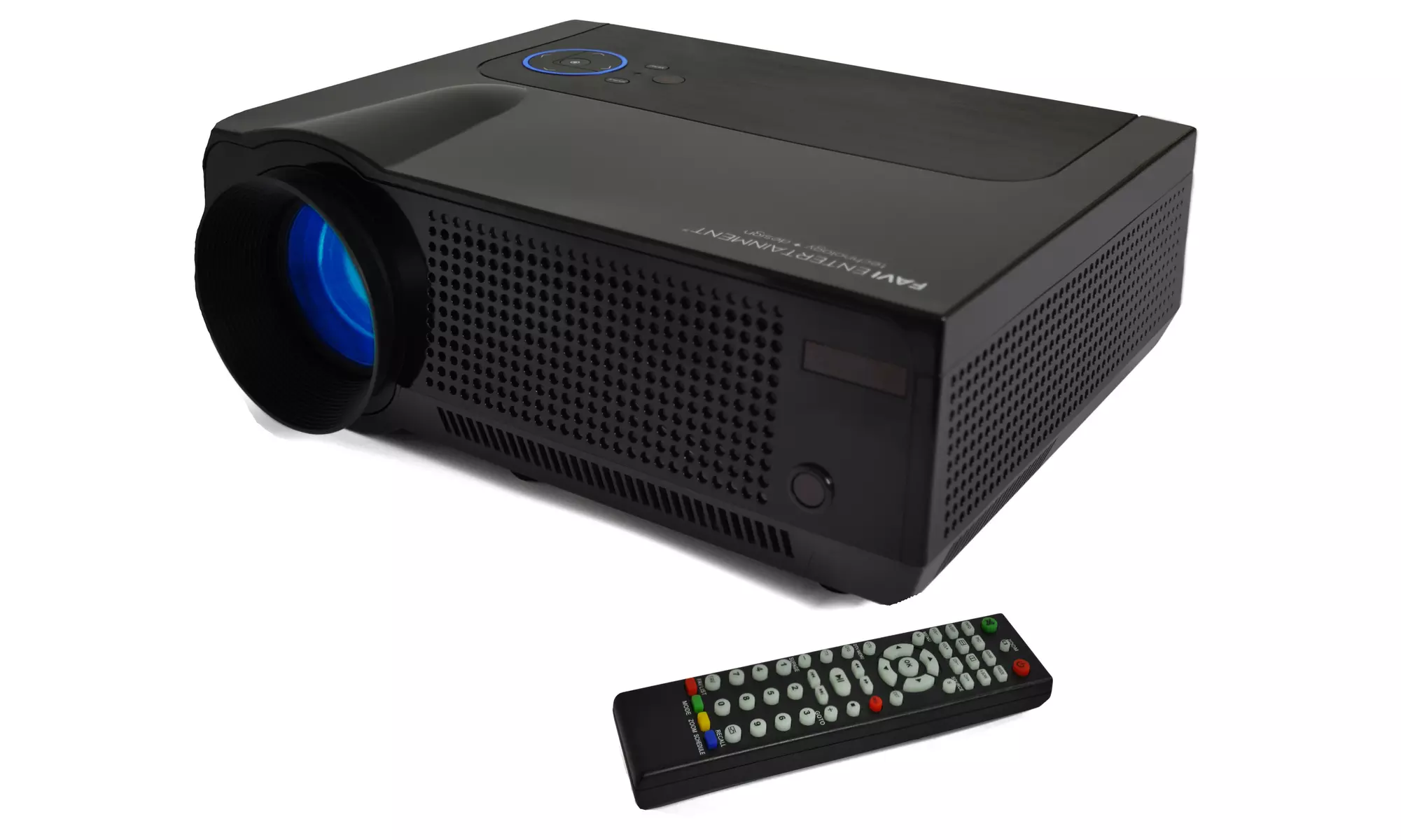Favi Ultra-Bright HD LED Home Theater Projector - Primary Image