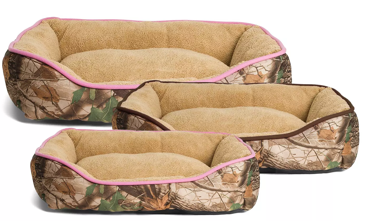 Oakwood Mountain Camouflage Pet Bed  - Primary Image