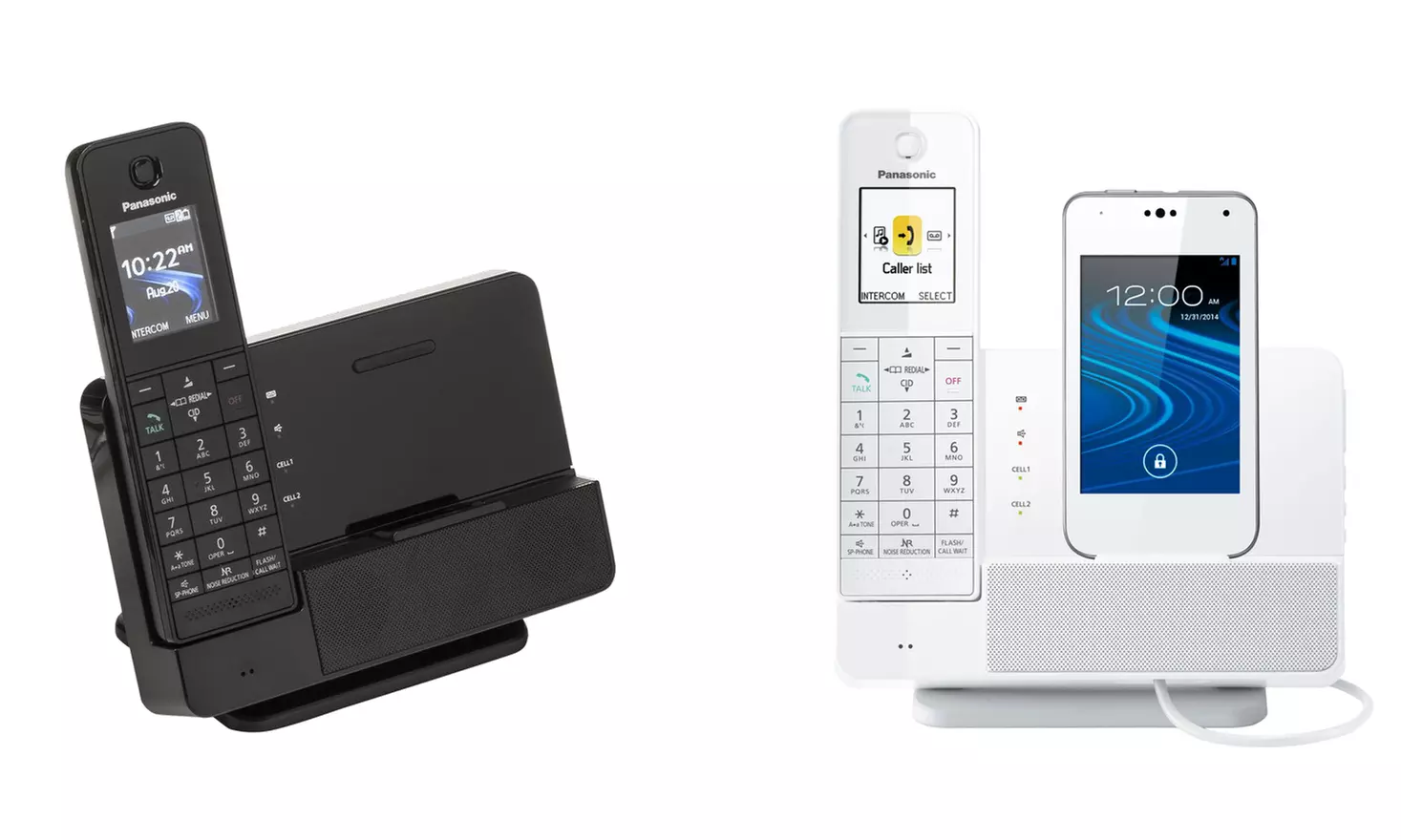 Panasonic Link-2-Cell Cordless Phone with Built-In Bluetooth Speaker (Manufacturer Refurbished) - Primary Image