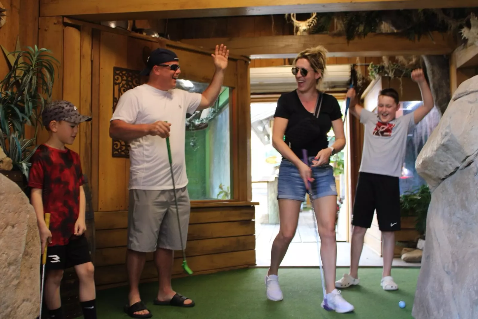 Mini-Golf Deals For One, Two, Three, or Four - Play Among Live Gators (Up To 50% Off)