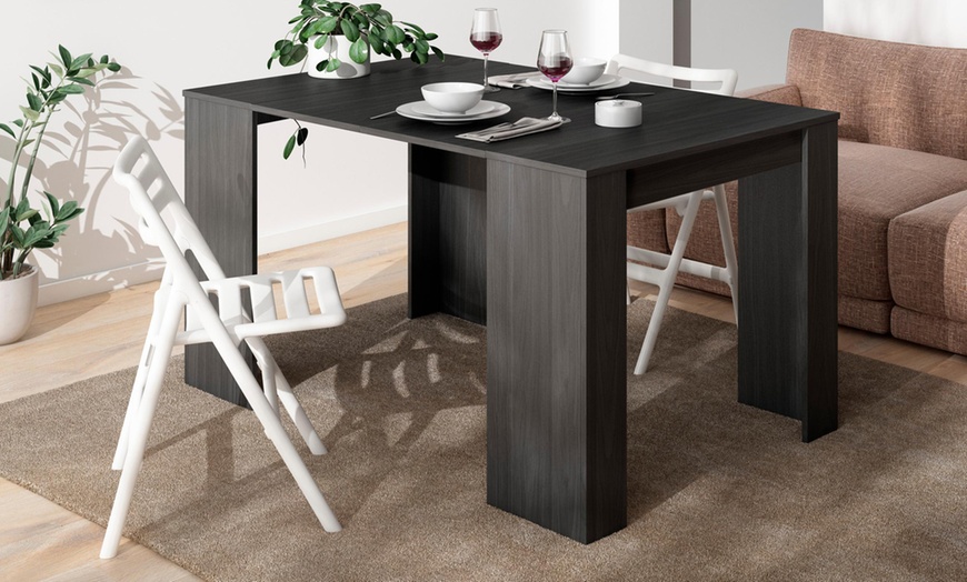 Image 9: New Table console extensible, Accueille jusqu'à 6 et 14 personnes En différentes couleurs