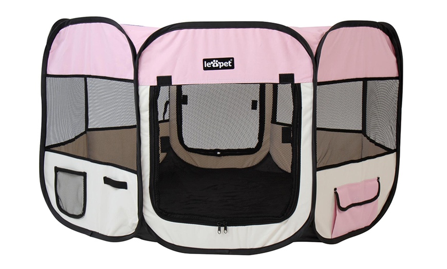 Image 9: Fabric Pet Playpen