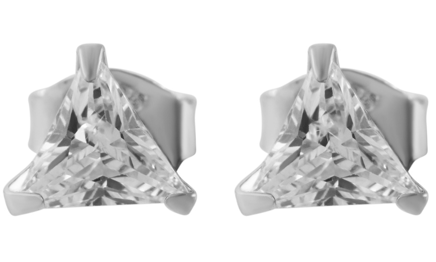 Image 35: 1, 2 ou 3 boucles d'oreilles goujons en argent sterling pour enfants