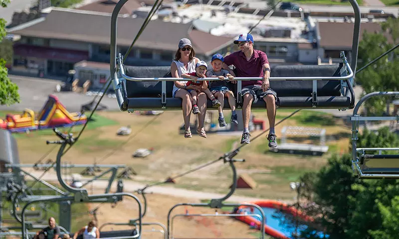 Day Pass for One, Two, or Four with Optional Unlimited Slip & Slide Access at Horseshoe Resort (Up to 38% Off) - Primary Image