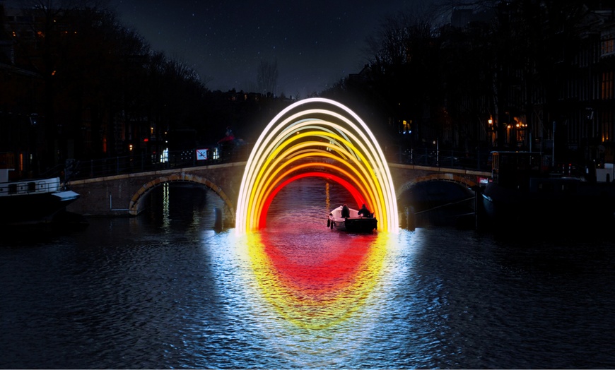 Image 6: Amsterdam Light Festival vanaf het water