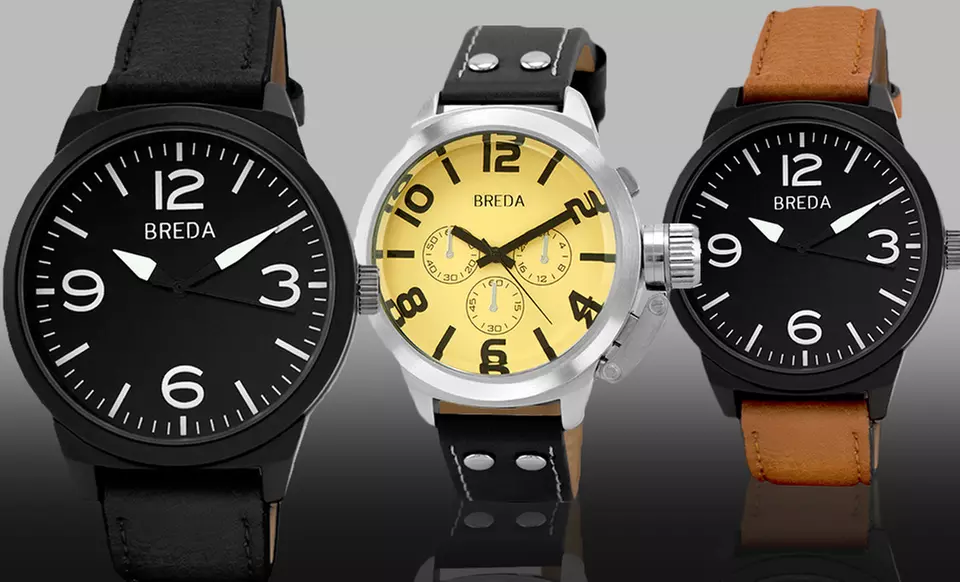 Breda Men’s Watches (Up to 71% Off). Multiple Styles Available. Free Shipping and Returns. - Primary Image