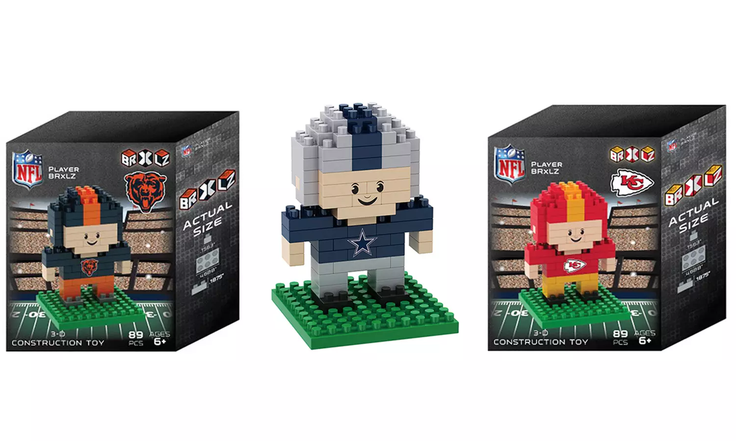 NFL Player 3D Puzzle Set (89-Piece) - Primary Image