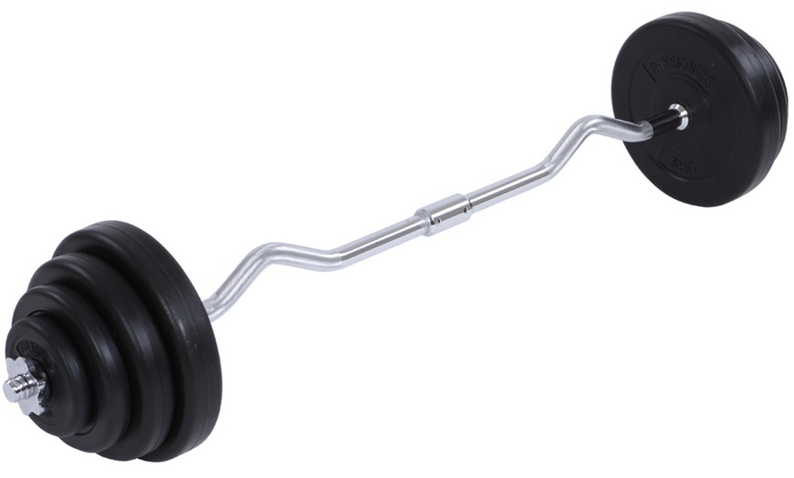 Image 2: Barbell or Dumbbell Set