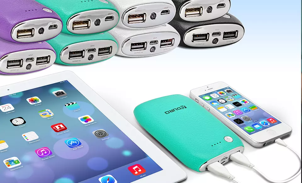 Aduro PowerUp Pebble Portable Battery Packs in 4000mAh, 6000mAh and 8000mAh from $14.99–$24.99  - Primary Image