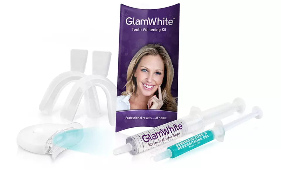$29 for a Premium Home Teeth-Whitening Kit with Gel Refills for Life from GlamWhite ($175 Value) - Primary Image