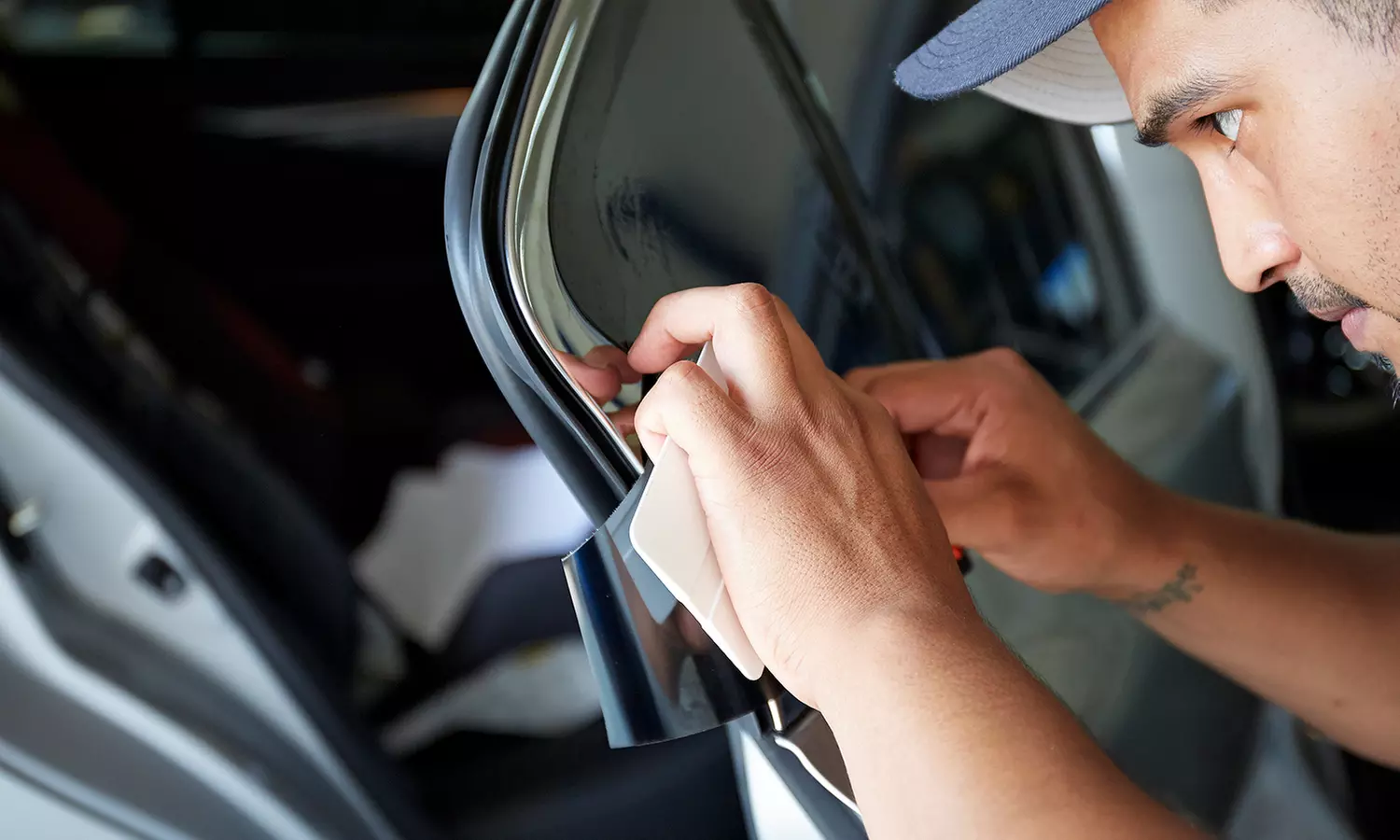 Tinting for Two Front Windows, a Full Car, or a Full SUV at New York Signs and Window Film (Up to 61% Off) - Primary Image
