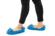 1x, 2x, 3x oder 5x Paar Mikrofaser Mop Slipper in Lila, Pink oder Blau - Second Medium