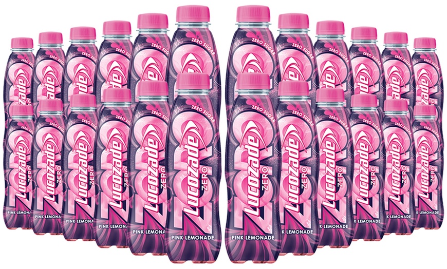 Image 35: Lucozade Energy Flavoured Sparkling Drink 380ml 24-Pack