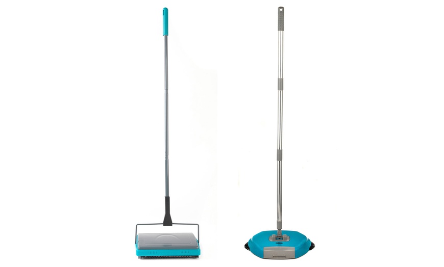 Image 1: Carpet and Spinning Sweeper