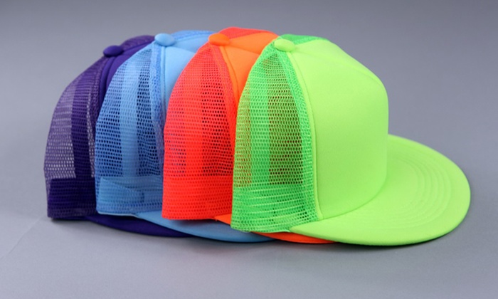 neon trucker hats