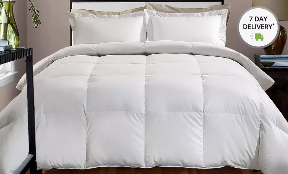 Hotel Grand 600 Thread-Count Down Alternative Comforters. Multiple Styles Available. Free Returns. - Primary Image