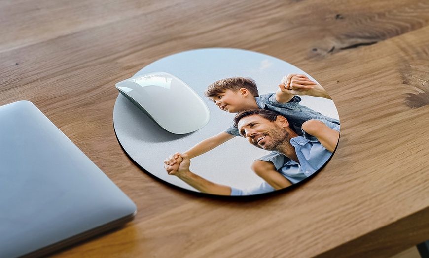 Image 1: Personalised mouse pad at Printerpix 